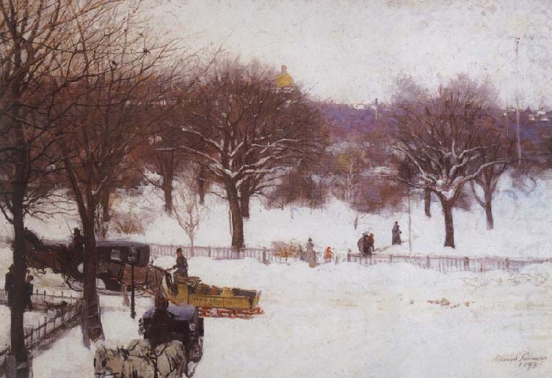 Edward Simmons Boston Public Gardens china oil painting image